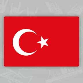 наклейка Флаг Турции