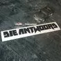 черная виниловая наклейка Die Antwoord