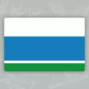 флаг наклейка Свердловская область