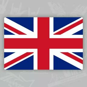 Наклейка Флаг Соединённого Королевства Великобритании и Северной Ирландии