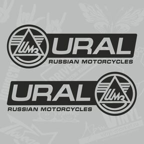 Наклейка Урал Ural russian motorcycles