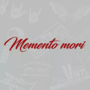 Наклейка Memento mori