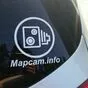 наклейка Mapcam размером 19 х 19 см